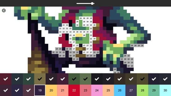 Pixel Art Monster: Color by Number — screenshot 2