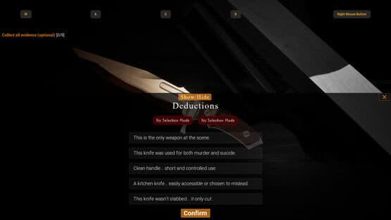 The Unclosed Case — screenshot 2