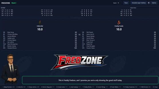 ReDraft: The Fantasy Football Simulator — screenshot 1