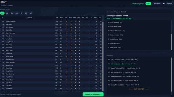 ReDraft: The Fantasy Football Simulator — screenshot 6