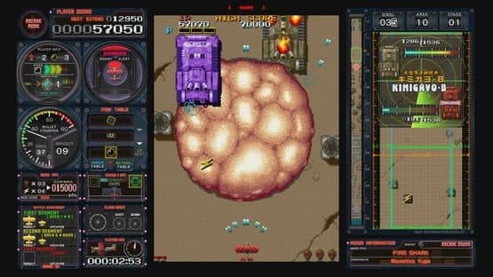 Toaplan Arcade Garage: Flying Fire Shark — screenshot 2