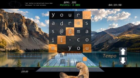 RhythmicTypeX — screenshot 1