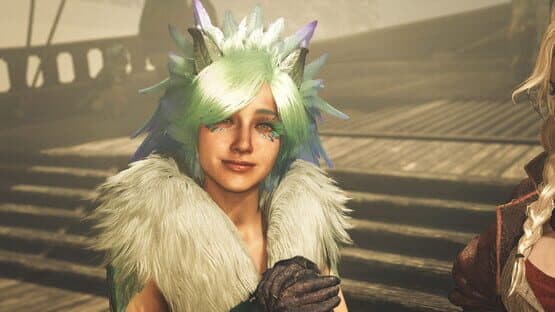Monster Hunter Wilds: Alma Outfit - Featherskirt Seikret Dress — screenshot 2