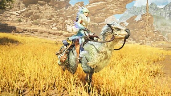 Monster Hunter Wilds: Alma Outfit - Featherskirt Seikret Dress — screenshot 4