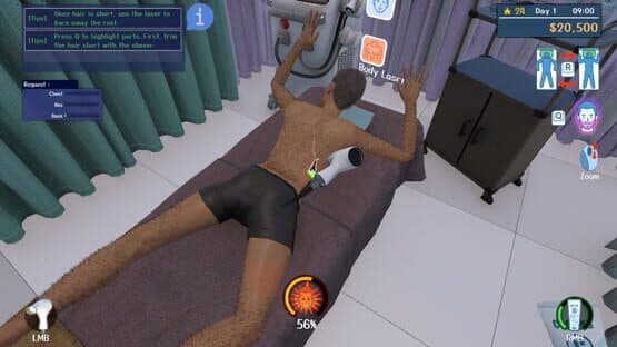 Hair Removal Salon Simulator — screenshot 3