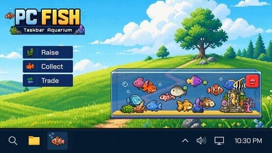 PC Fish: Taskbar Aquarium — screenshot 1