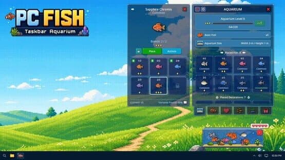 PC Fish: Taskbar Aquarium — screenshot 3