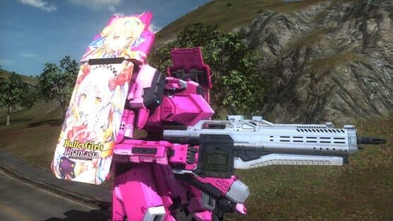 Earth Defense Force 5: Air Raider Piloted Weapon - Combat Frame Phantasia Shield Nyx — screenshot 1