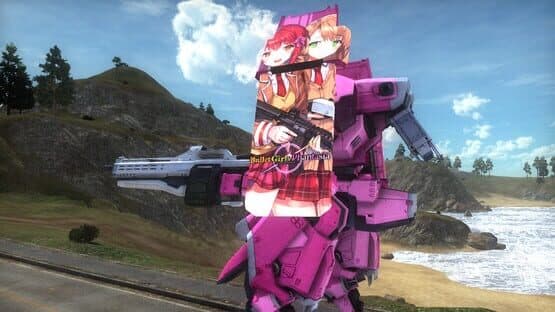 Earth Defense Force 5: Air Raider Piloted Weapon - Combat Frame Phantasia Shield Nyx — screenshot 2