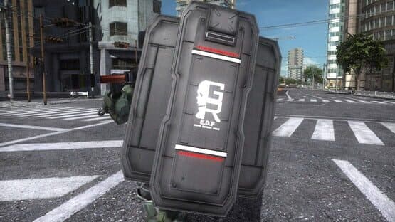 Earth Defense Force 5: Fencer Weapon - Grim Reaper Shield — screenshot 1