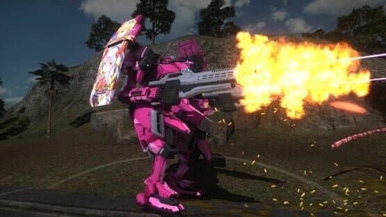 Earth Defense Force 5: Air Raider Piloted Weapon - Combat Frame Phantasia Shield Nyx — screenshot 3