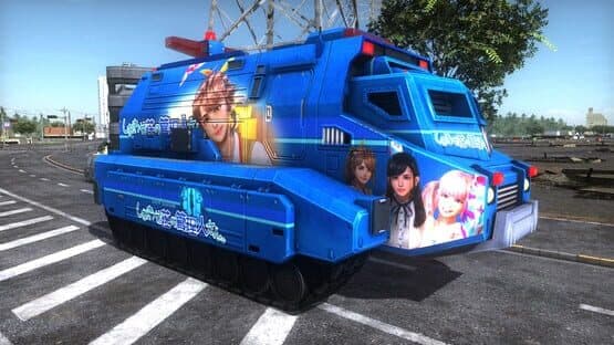 Earth Defense Force 5: Air Raider Vehicle - Caliban Armored Ambulance Joyful Marking — screenshot 2