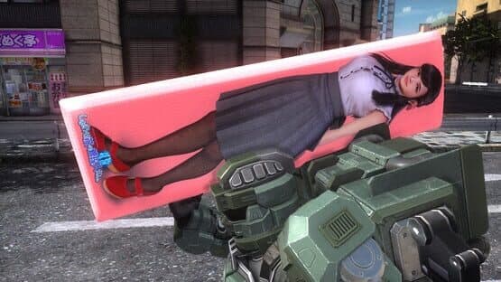 Earth Defense Force 5: Fencer Weapon - Happy Body Pillow — screenshot 2