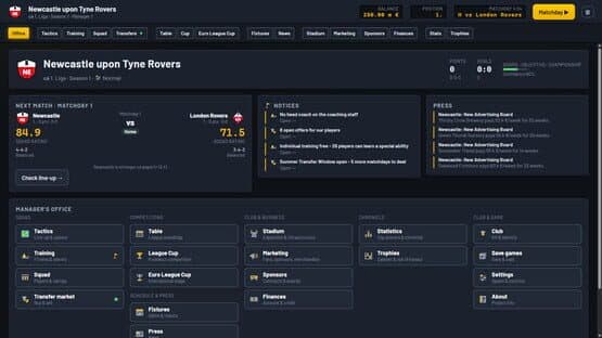Halftime Manager — screenshot 3