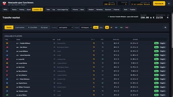 Halftime Manager — screenshot 7