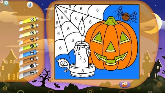 Color by Numbers - Halloween + — screenshot 1