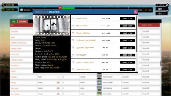 Cattle Call: Hollywood Talent Manager — screenshot 2