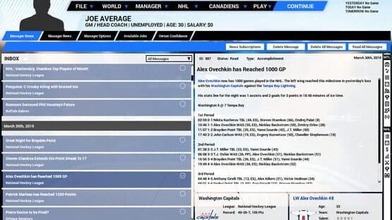 Franchise Hockey Manager 5 — screenshot 4