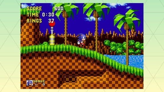 Sega Ages: Sonic the Hedgehog — screenshot 1