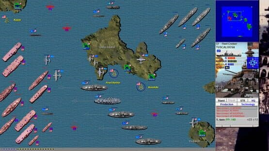 Battleships and Carriers: WW2 Battleship Game — screenshot 1