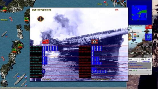 Battleships and Carriers: WW2 Battleship Game — screenshot 2