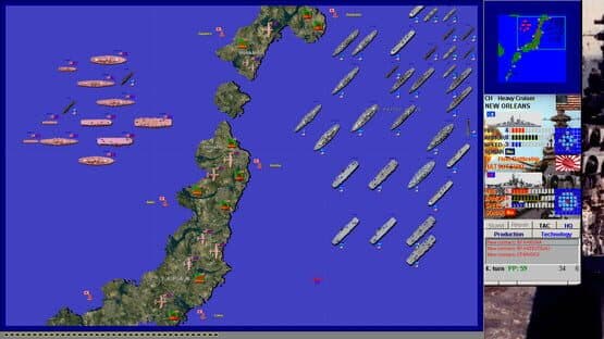 Battleships and Carriers: WW2 Battleship Game — screenshot 3