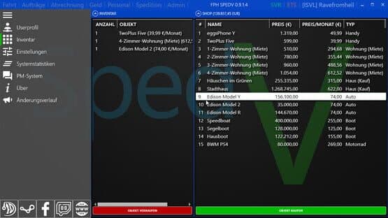 SpedV — screenshot 2
