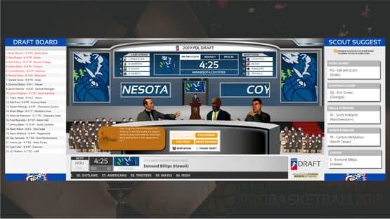 Draft Day Sports: Pro Basketball 2019 — screenshot 1