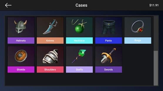 Case Simulator Weapons and Armors — screenshot 6