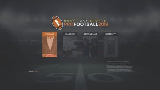 Draft Day Sports: Pro Football 2019 — screenshot 1