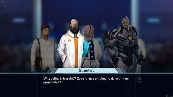 S.A.I.A awaknening: a Robothorium visual novel — screenshot 2
