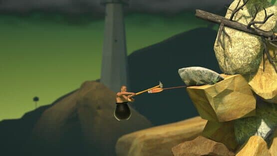 Getting Over It with Bennett Foddy — screenshot 2