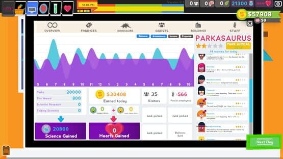 Parkasaurus — screenshot 6