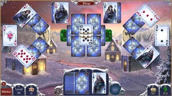 Jewel Match Solitaire Winterscapes — screenshot 1