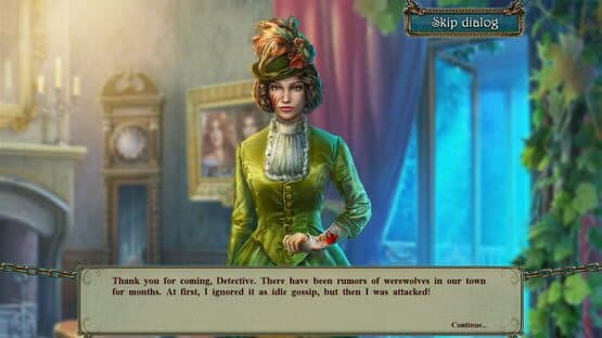Shadow Wolf Mysteries: Under the Crimson Moon - Collector's Edition — screenshot 1