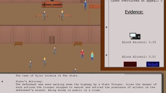 Judged: A Court Simulator — screenshot 1