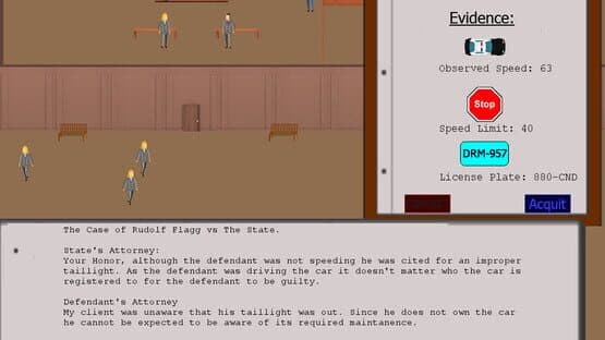 Judged: A Court Simulator — screenshot 2