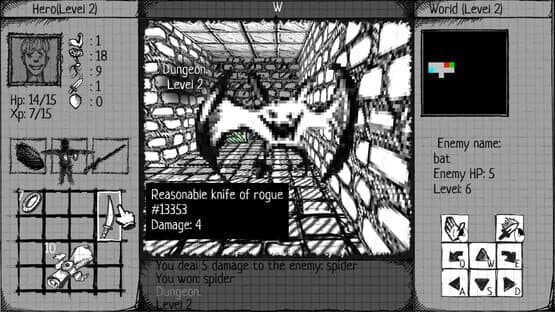 Drawngeon: Dungeons of Ink and Paper — screenshot 2