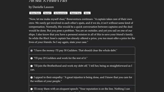 7th Sea: A Pirate's Pact — screenshot 2