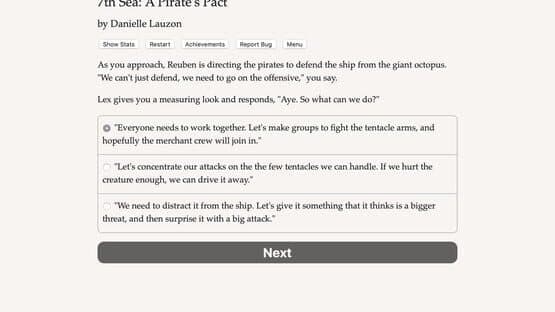 7th Sea: A Pirate's Pact — screenshot 3