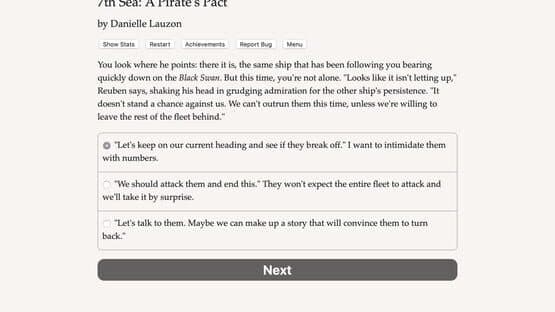 7th Sea: A Pirate's Pact — screenshot 5