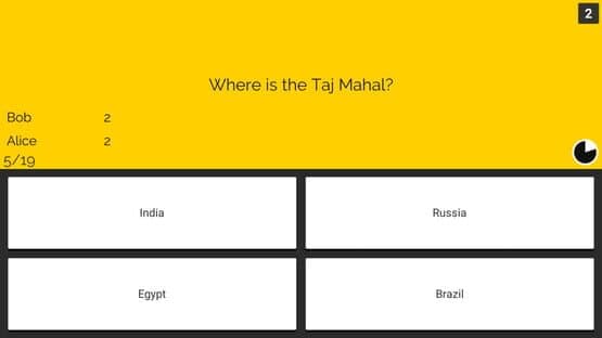 The Yellow Quiz — screenshot 1