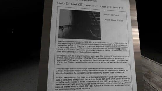 VR Quest: SCP-087 — screenshot 4
