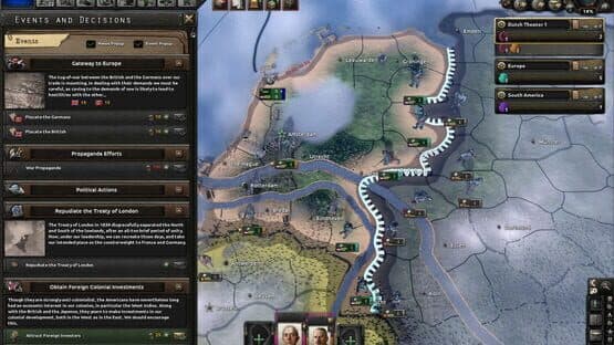 Hearts of Iron IV: Man the Guns — screenshot 2