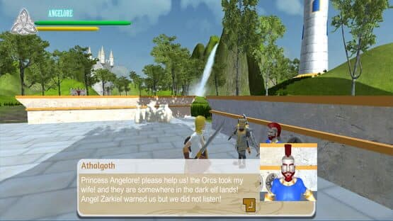 Angel Light the Elven Truce — screenshot 4