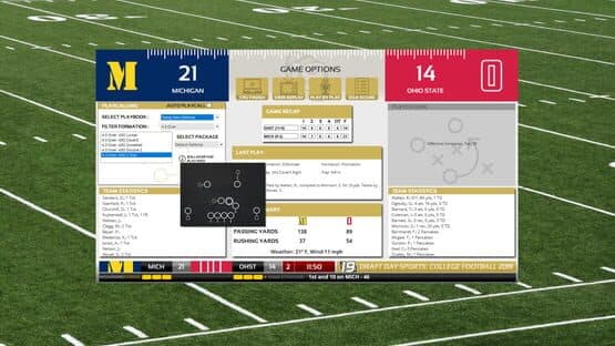 Draft Day Sports: College Football 2019 — screenshot 1