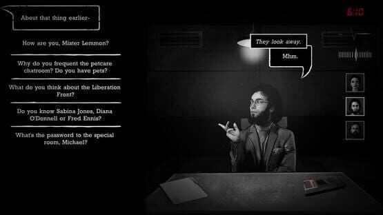 Interrogation: You Will Be Deceived — screenshot 1
