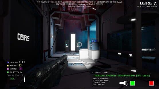Osiris — screenshot 1