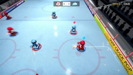 3 on 3 Super Robot Hockey — screenshot 1