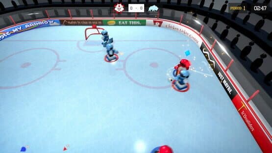 3 on 3 Super Robot Hockey — screenshot 2
